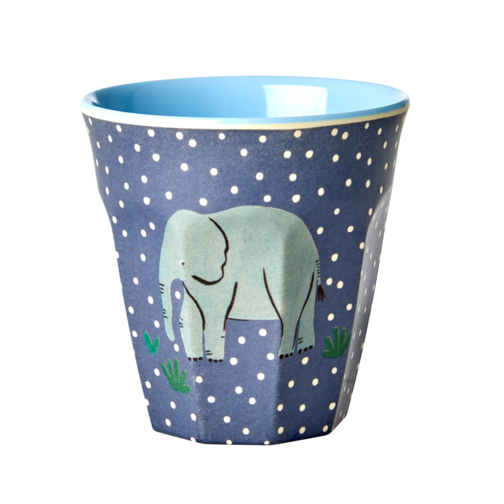 Elephant Print Melamine Cup By Rice DK